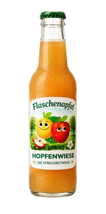 Flaschenapfel naturtrüber Direktsaft