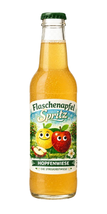 Flaschenapfel Spritz naturtrübe Apfelschorle